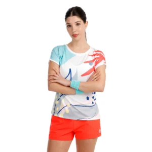 Hey Laguna T-Shirt Women-white, multicoloured